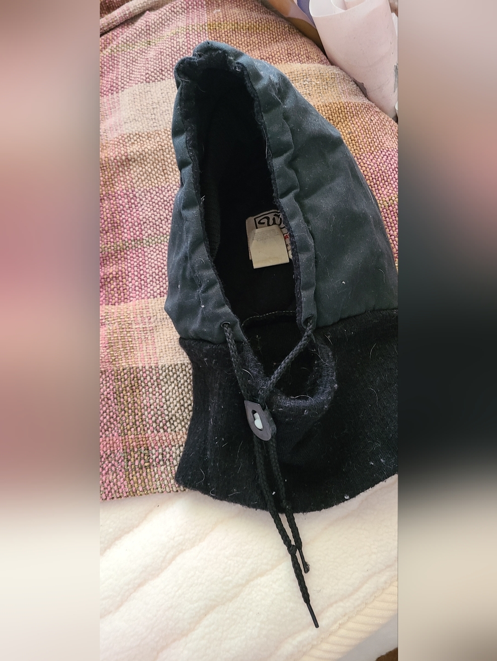 Vintage Black Hooded Jacket - Walls Blizzard-Pruf insulated hood. Unisex